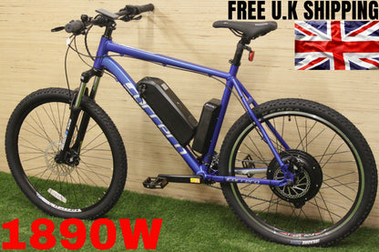 CARRERA VULCAN EMTB Ebike 1890W 48V  17.5AH  27.5"  XL  22 inch frame